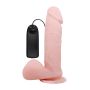 Dildo z przyssawką penis na pilota 20cm - 2