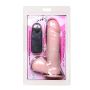 Dildo z przyssawką penis na pilota 20cm - 3