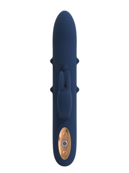 Wibrator z ruchomymi kuleczkami masażerem 23cm sex - 5