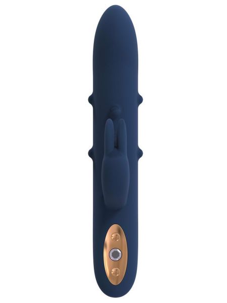 Wibrator z ruchomymi kuleczkami masażerem 23cm sex - 6