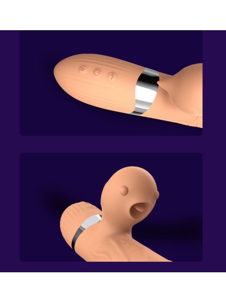 Wibrator króliczek posuwisty Basia Thrusting Vibrator - 10