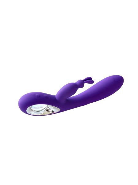 Wibrator króliczek wielofunkcyjny Bella Purple - 2