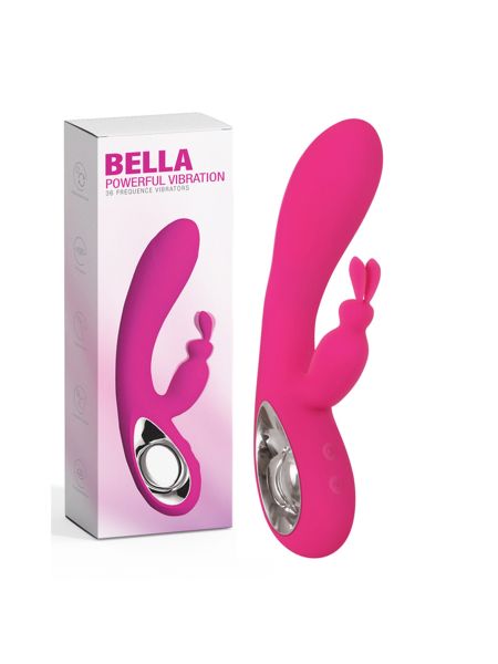 Wibrator króliczek wielofunkcyjny Bella Purple - 3