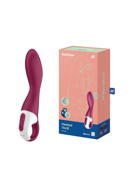 Wibrator podgrzewany z aplikacją Satisfyer Heated Thrill - 4