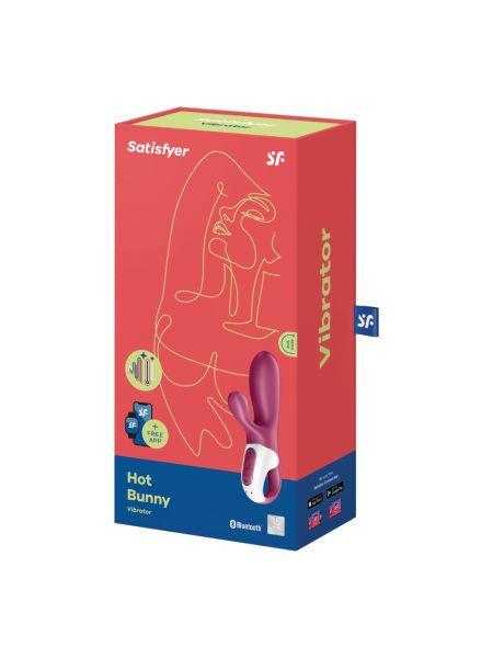 Podgrzewany wibrator króliczek Satisfyer Hot Bunny - 4