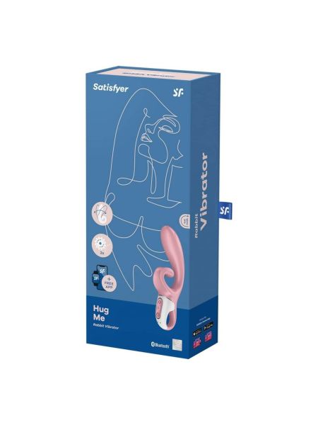 Wibrator króliczek wielofunkcyjny Satisfyer Hug Me - 6