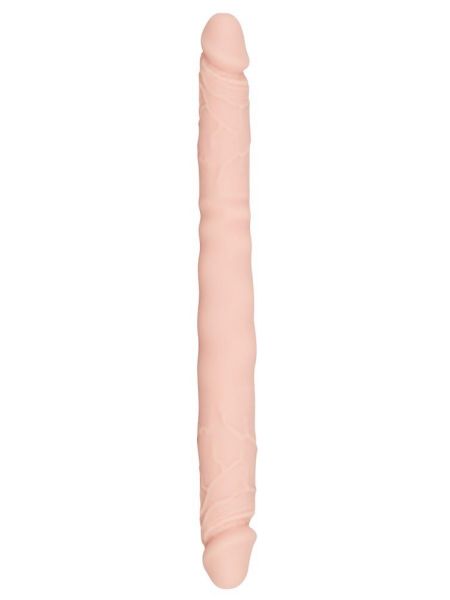 Dildo dwie końcówki realistyczne giętkie 30,5 cm - 3