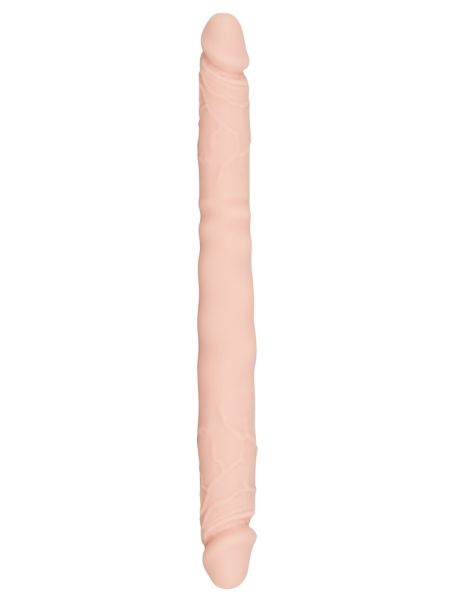 Dildo dwie końcówki realistyczne giętkie 30,5 cm - 4