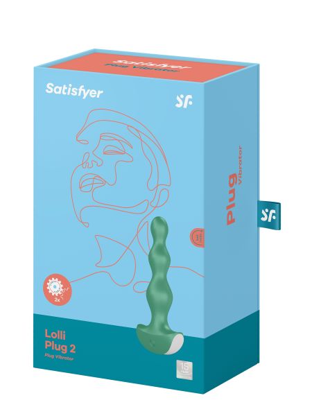 Wibrujący korek analny z kulkami Satisfyer Lolli Plug 2 - 6