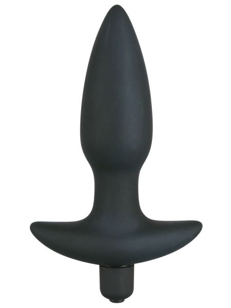 Wibrująca zatyczka analna korek plug do pupy 15cm - 4