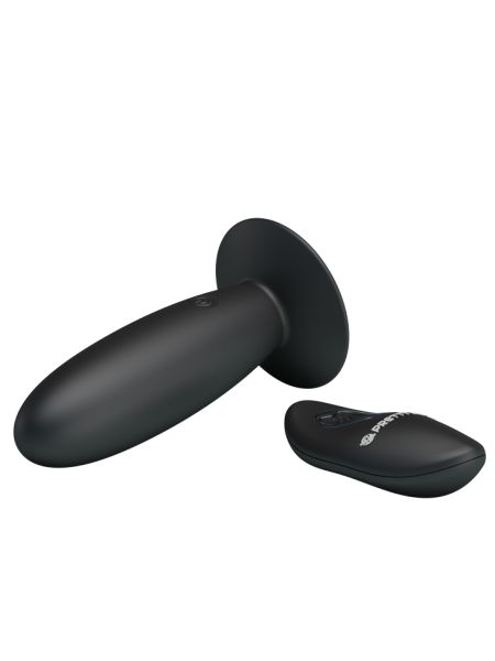 Wibrujący korek analny z przyssawką Pretty Love Vibrating Plug - 4