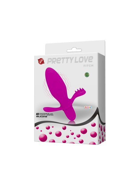 Wibrujący korek analny z wypustkami Pretty Love Fitch - 6