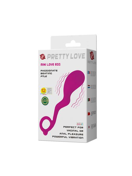 Jajeczko wibrujące z pilotem Pretty Love Mini Love Egg - 8