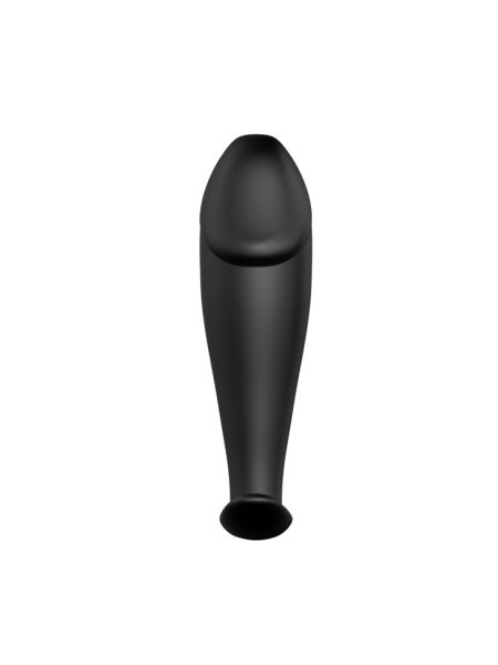 Wibrujący penis plug sex korek analny 10cm 12tryb - 3