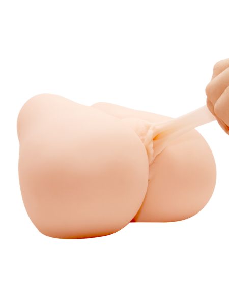 Wibrujący podwójny masturbator analny waginalny - 7