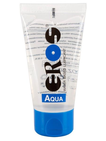 Nawilżający lubrykant na bazie wody Eros Aqua 50 ml