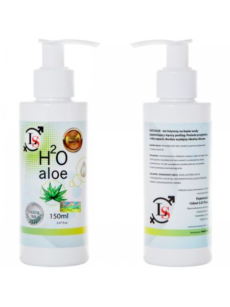 Wodny żel nawilżający lubrykant kojący aloes 150ml - 2