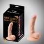 Wygięte realistyczne dildo z przyssawką penis 18cm - 7