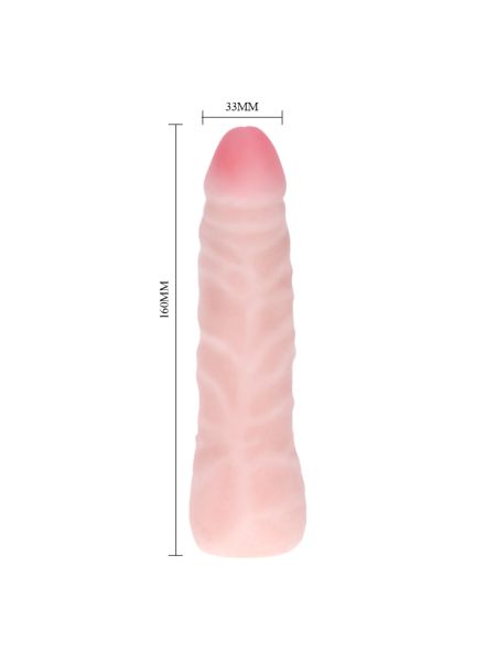 Wyginane dildo realistyczne jak penis członek 16cm - 2