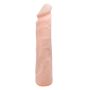 Wyginane dildo z cyberskóry realistyczny penis 24c - 2