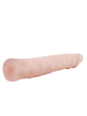 Wyginane dildo z cyberskóry realistyczny penis 24c - image 2