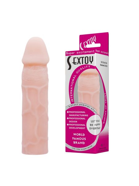 Wyginane elastyczne dildo z kręgosłupem penis 16cm