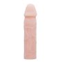 Wyginane elastyczne dildo z kręgosłupem penis 16cm - 4