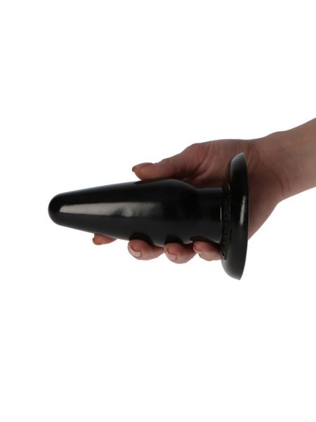 Wytrzymały korek analny sex plug przyssawka 12cm - 4