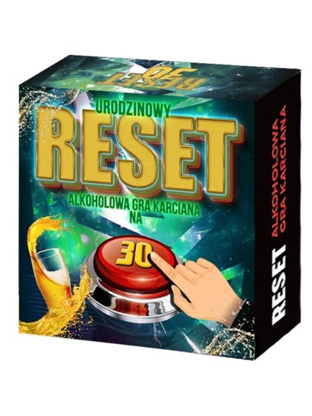 Zadania karty gra alkoholowa urodzinowy reset 30