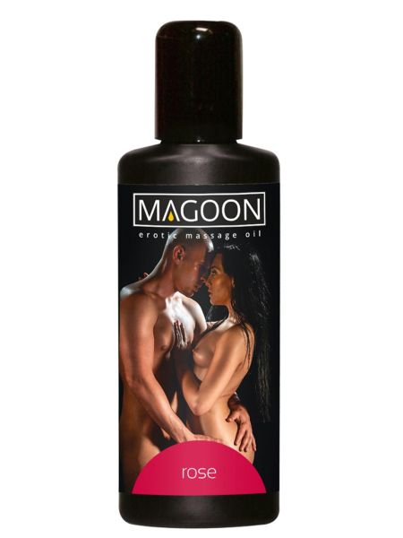 Zapachowy olejek do masażu erotycznego Magoon Rose 100ml