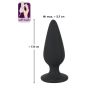 Zatyczka analna korek silikonowy sex plug mały 7cm - 12