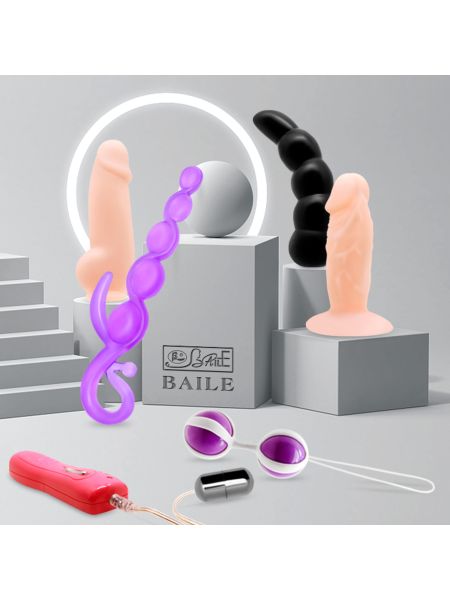 Zestaw wibratorów i zabawek erotycznych dla par - 2