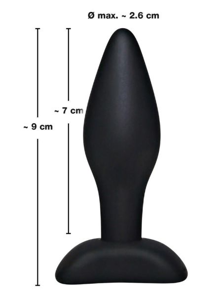 Zgrabny mały korek plug analny sex zatyczka 9cm - 6
