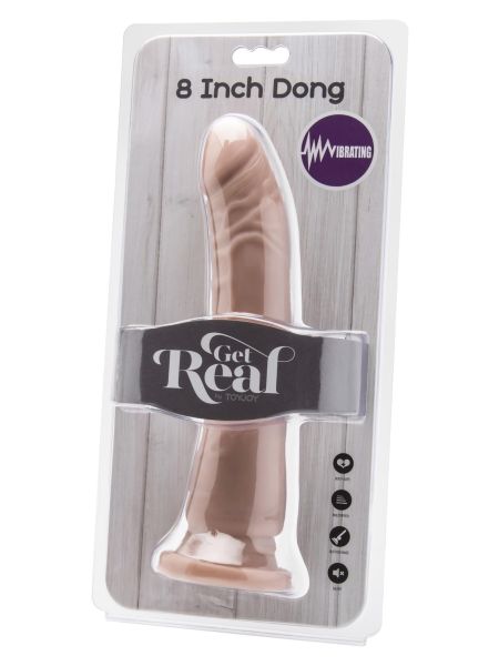 Zgrabny penis z grubymi żyłami dildo pilot 20cm - 3