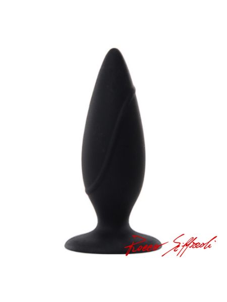 Zwężony smukły korek analny plug zatyczka sex 9cm - 2