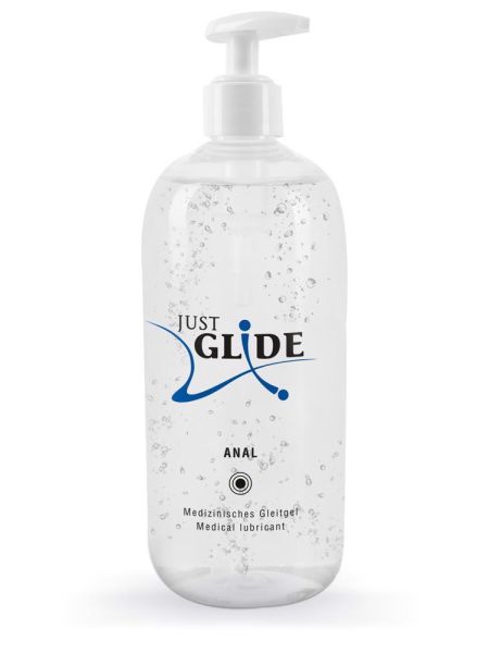 Gęsty nawilżający lubrykant analny Just Glide Anal 500ml