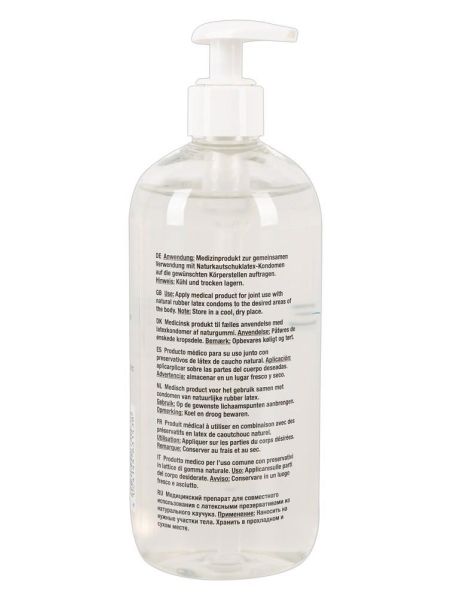 Gęsty nawilżający lubrykant analny Just Glide Anal 500ml - 5