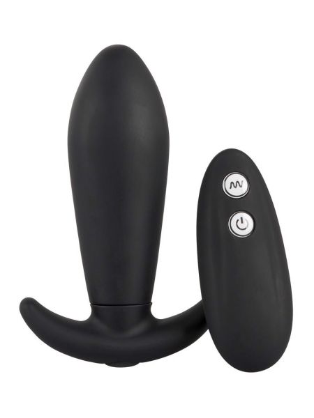 Stożkowa wtyczka analna plug korek wibracyjny 12cm - 3