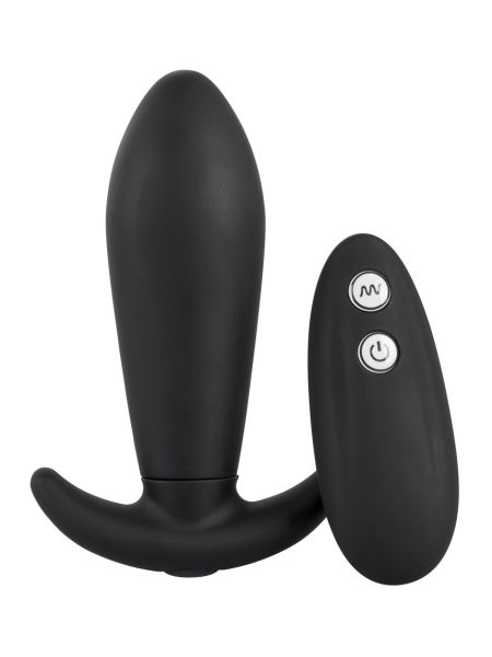 Stożkowa wtyczka analna plug korek wibracyjny 12cm - 4