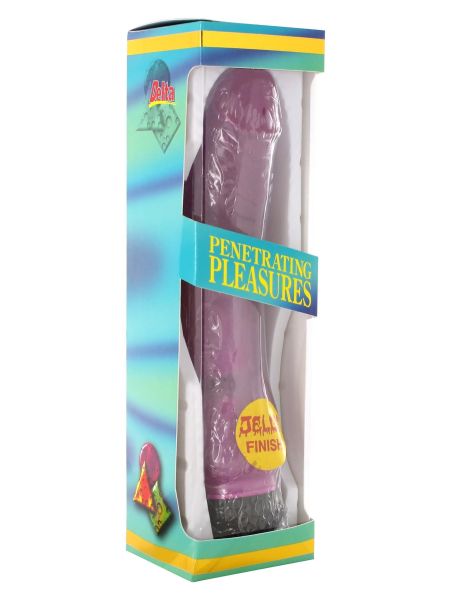 Żelowy wibrator prawdziwy penis realistyczny 20cm - 3