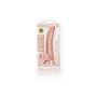 Silikonowe żylaste cieliste dildo przyssawka 20 cm - 2