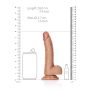 Duże silikonowe żylaste dildo przyssawka 20 cm - 8