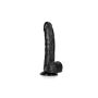 Silikonowe żylaste dildo z przyssawką 23 cm - 5