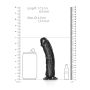 Sztuczny penis dildo realistyczne z przyssawką czarne 17,5cm - 8