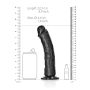 Duże realistyczne żylaste dildo przyssawka 22,5 cm - 8