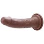 Gruby żylasty penis z mocną przyssawką 23 cm - 4