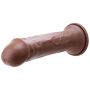 Gruby żylasty penis realistyczny przyssawka 28 cm - 4