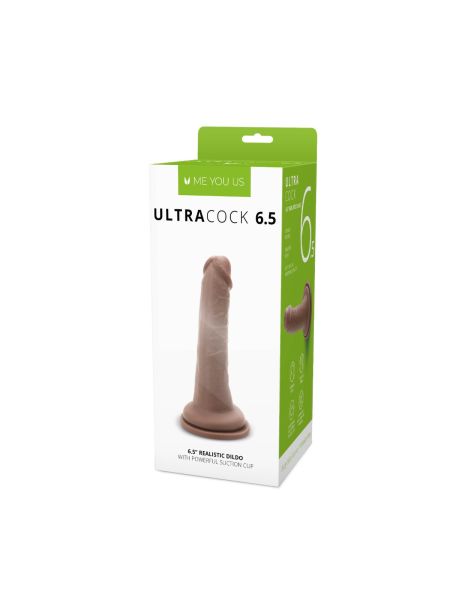 Realistyczny silikonowy penis z przyssawką 16,5 cm - 2