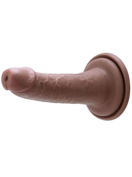 Realistyczny silikonowy penis z przyssawką 16,5 cm - 3