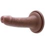 Realistyczny silikonowy penis z przyssawką 16,5 cm - 4